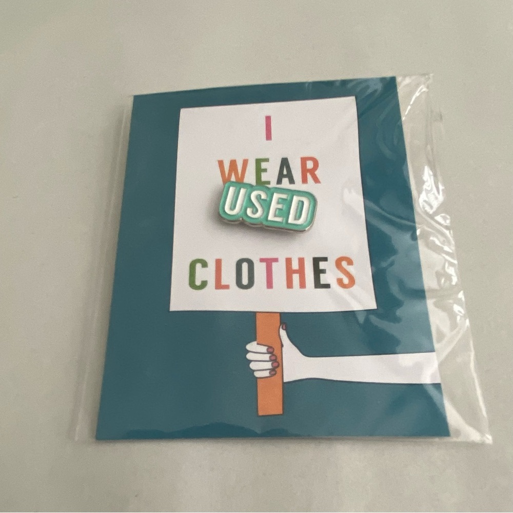 Thred Up Choose Used Movement I Wear Used Clothes Pin Thrift Store Thrifting NWT